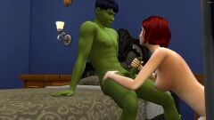 Redare Aventura anală dură a lui Hulk cu adolescentul roșcat