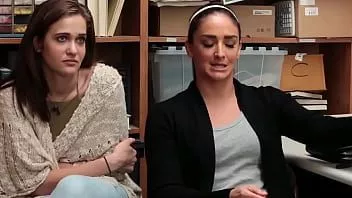 Play Young stepdaughter and hot mom fuck the security officer to avoid fine
