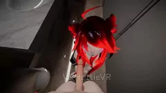 Play Red Head Public Restroom VRChat ERP Suck and Fuck